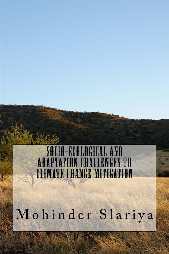 Couverture_Socio-Ecological and Adaptation Challenges to Climate Change Mitigation