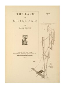 Front cover_The Land of Little Rain