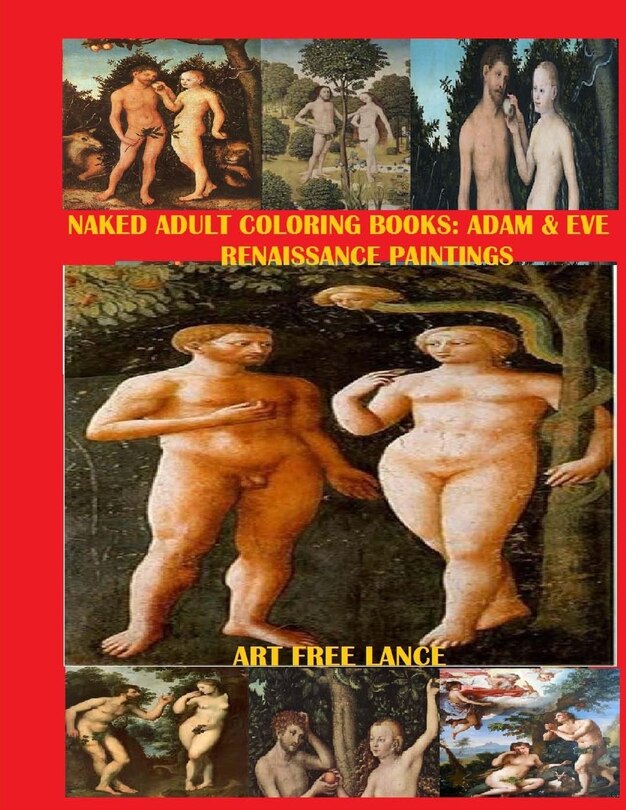 Front cover_Naked Adult Coloring Book