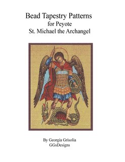 Front cover_Bead Tapestry Patterns for Peyote St. Michael the Archangel