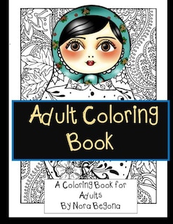 Front cover_Adult Coloring Book: Relaxing Coloring Book
