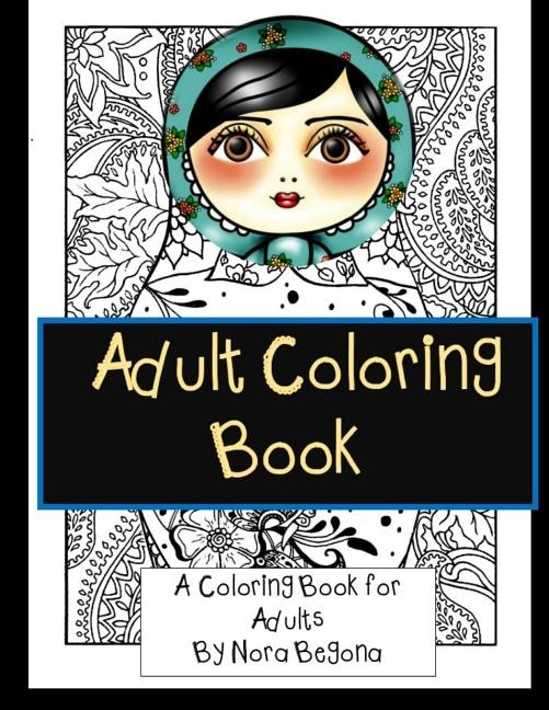 Front cover_Adult Coloring Book: Relaxing Coloring Book
