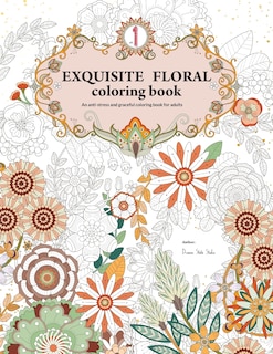 Couverture_Exquisite Floral Coloring Book