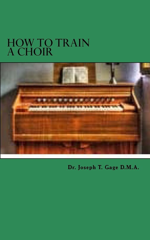 Front cover_How to train a choir