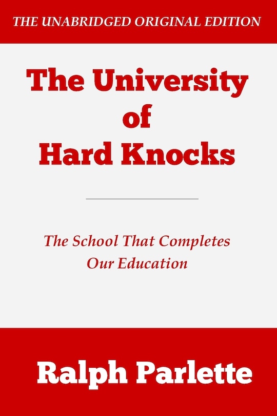 Front cover_The University of Hard Knocks