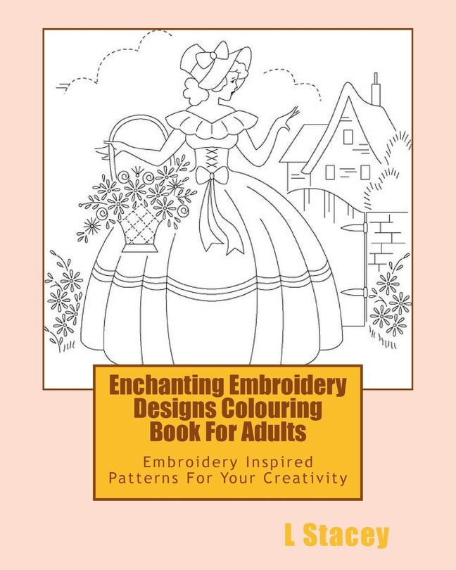 Couverture_Enchanting Embroidery Designs Colouring Book For Adults