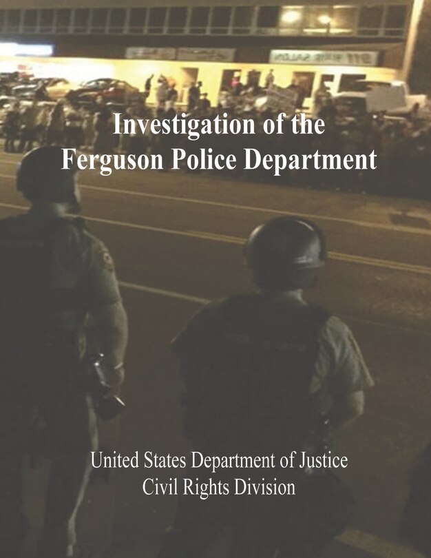 Couverture_Investigation of the Ferguson Police Department