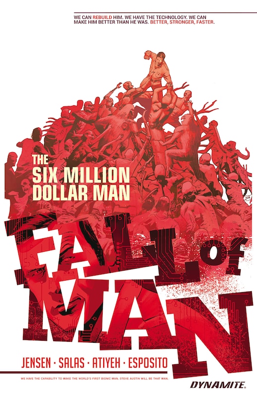 Front cover_Six Million Dollar Man: Fall Of Man