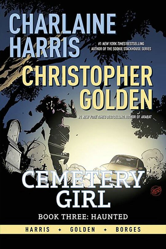 Front cover_Charlaine Harris Cemetery Girl Book Three: Haunted Signed Edition