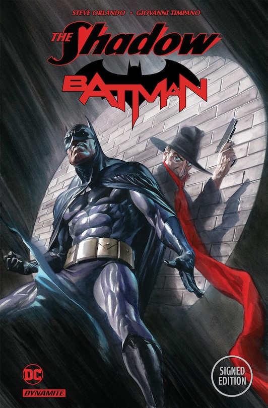 Front cover_The Shadow/batman Hc Steve Orlando Signed Ed.