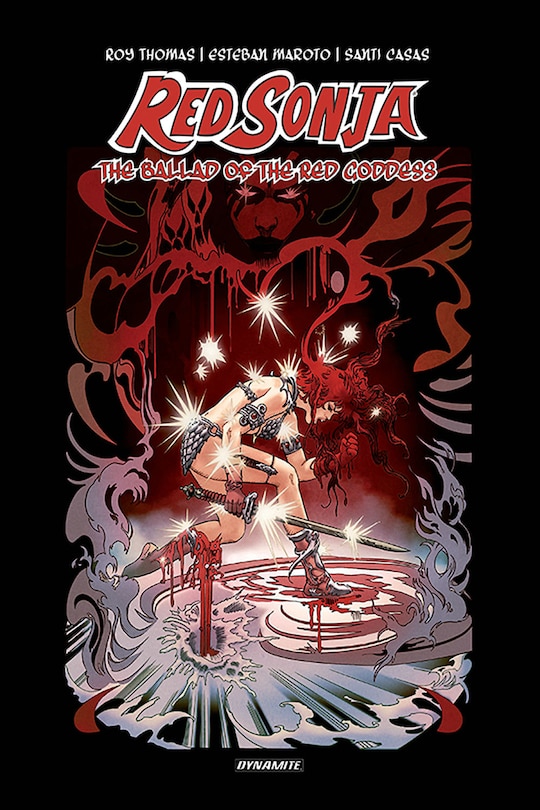 Front cover_Red Sonja: The Ballad Of The Red Goddess Hc