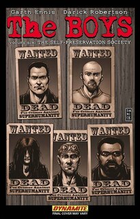 Front cover_The Boys Volume 6: The Self-preservation Society - Garth Ennis Signed