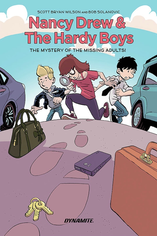 Front cover_Nancy Drew and The Hardy Boys: The Mystery of the Missing Adults