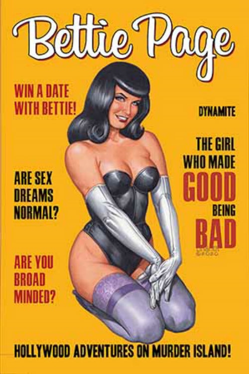 Couverture_Bettie Page: Hollywood Adventures On Murder Island!