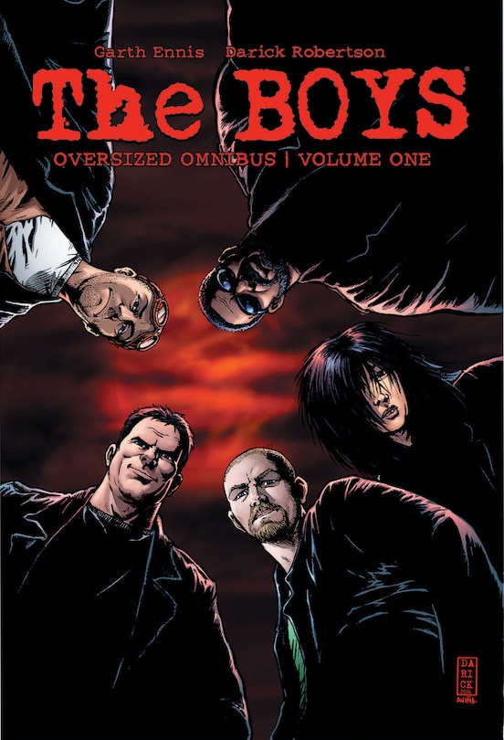 Front cover_The Boys Oversized Hardcover Omnibus Volume 1