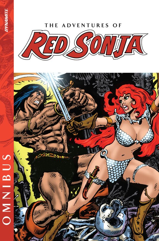 Front cover_Adventures of Red Sonja Omnibus HC
