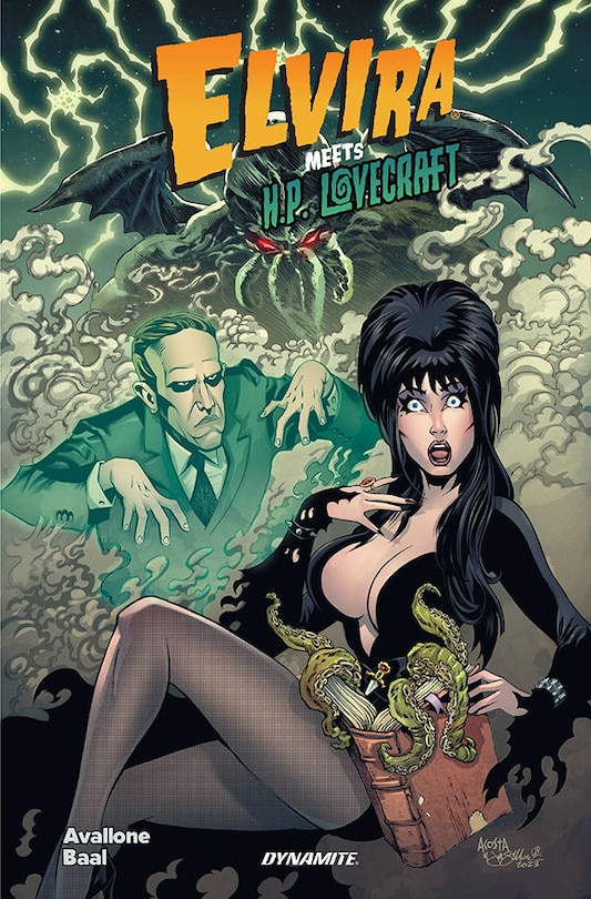 Front cover_Elvira meets H.P. Lovecraft