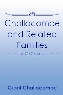 Front cover_Challacombe and Related Families
