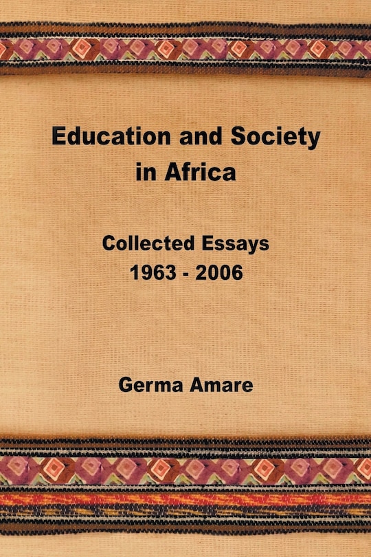 Front cover_Education and Society in Africa