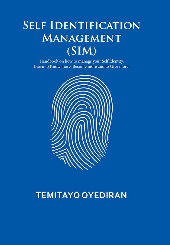 Front cover_Self Identification Management (SIM)