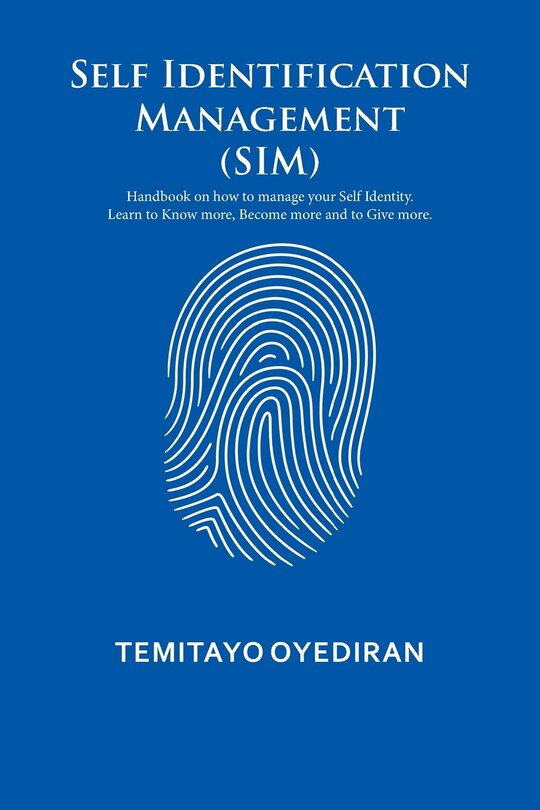 Front cover_Self Identification Management (SIM)