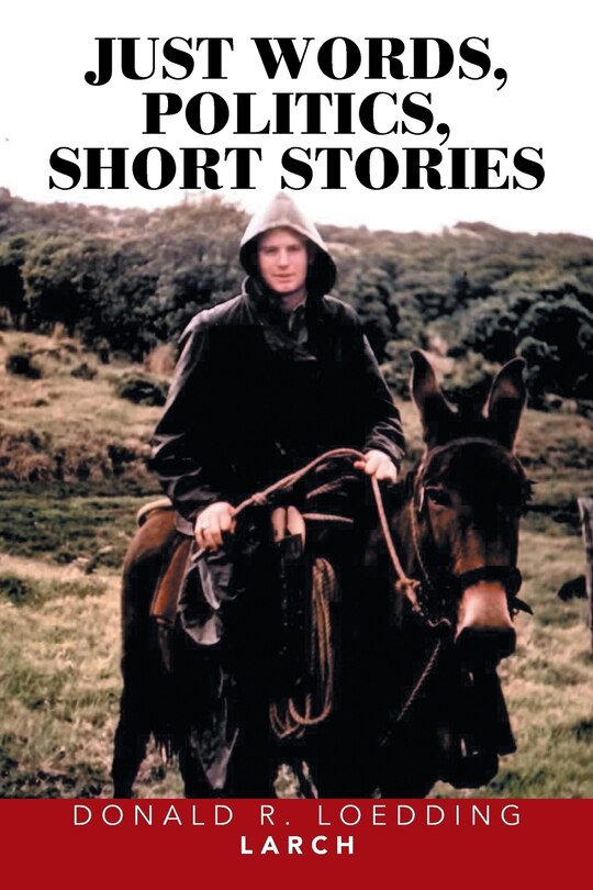Front cover_JUST WORDS, POLITICS, SHORT STORIES