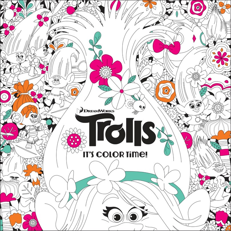 Front cover_It's Color Time! (dreamworks Trolls)