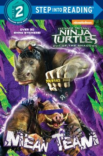 Front cover_Mean Team (teenage Mutant Ninja Turtles: Out Of The Shadows)