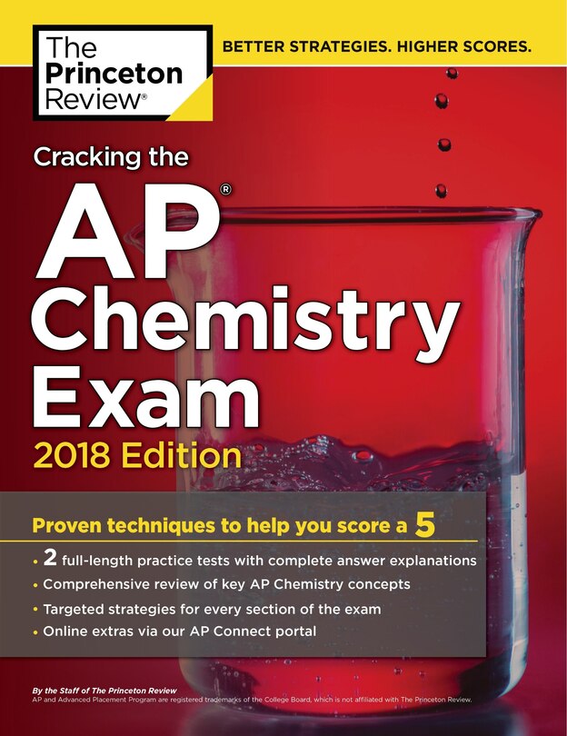 Front cover_Cracking The Ap Chemistry Exam, 2018 Edition