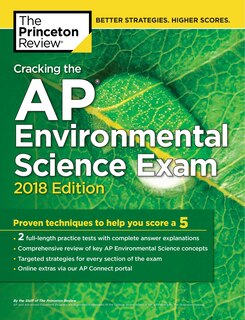 Couverture_Cracking The Ap Environmental Science Exam, 2018 Edition