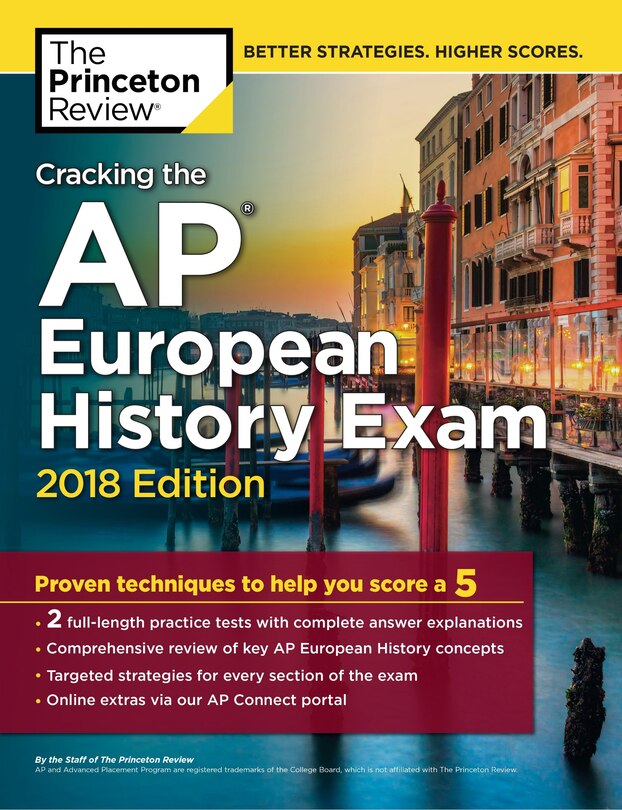 Couverture_Cracking The Ap European History Exam, 2018 Edition