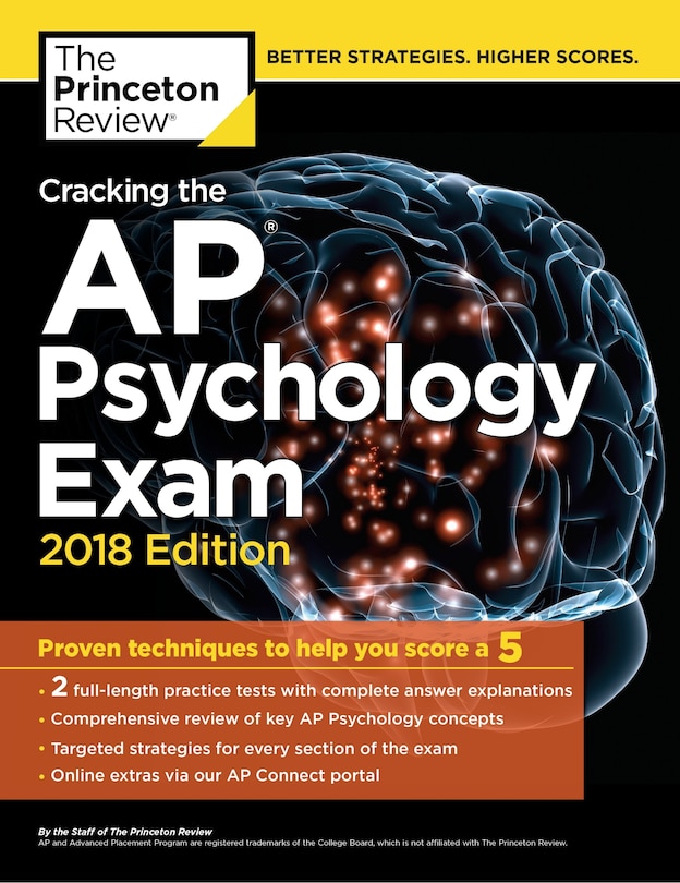 Front cover_Cracking The Ap Psychology Exam, 2018 Edition