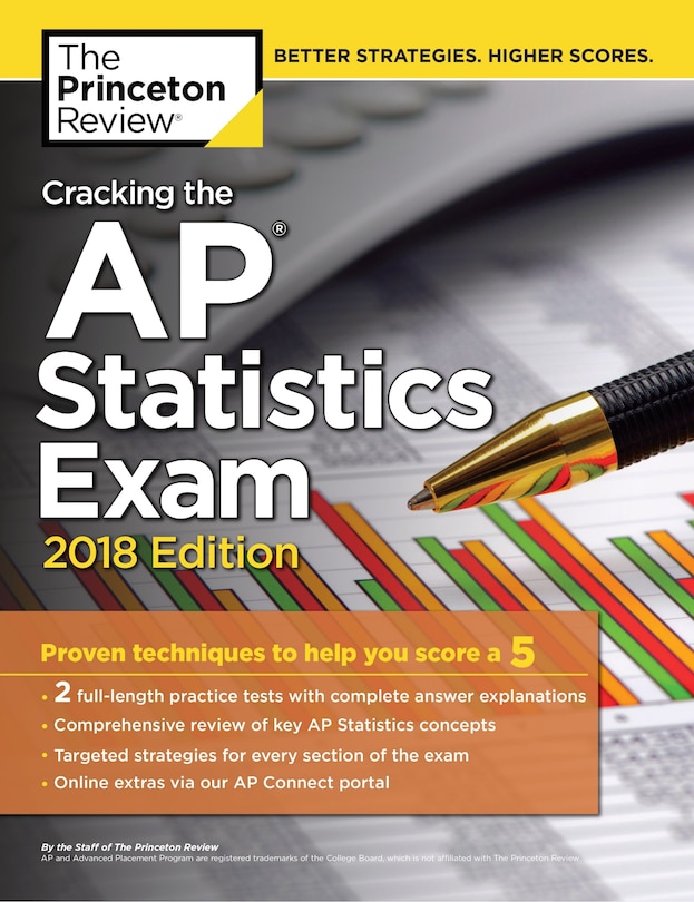 Couverture_Cracking The Ap Statistics Exam, 2018 Edition