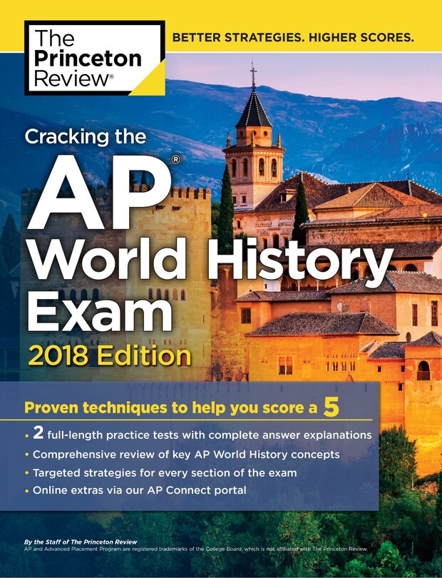 Front cover_Cracking The Ap World History Exam, 2018 Edition