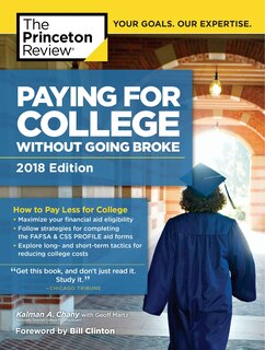 Front cover_Paying For College Without Going Broke, 2018 Edition