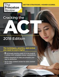 Front cover_Cracking The Act With 6 Practice Tests, 2018 Edition