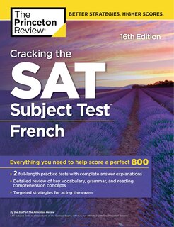 Couverture_Cracking The Sat Subject Test In French, 16th Edition