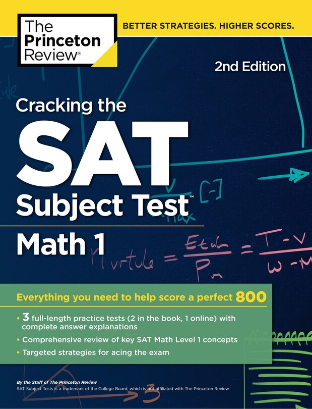 Front cover_Cracking The Sat Subject Test In Math 1, 2nd Edition