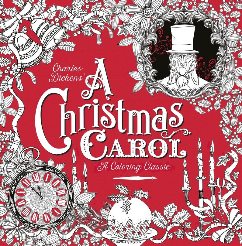 Front cover_A Christmas Carol: A Coloring Classic