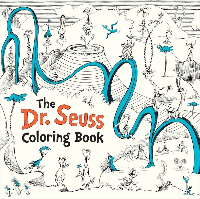 Front cover_The Dr. Seuss Coloring Book