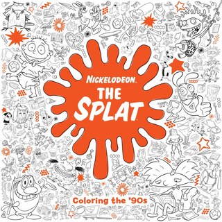 Front cover_The Splat: Coloring The '90s (nickelodeon)