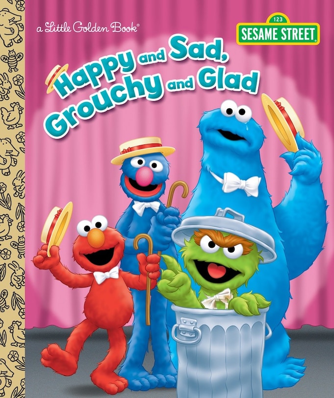 Front cover_Happy And Sad, Grouchy And Glad (sesame Street)