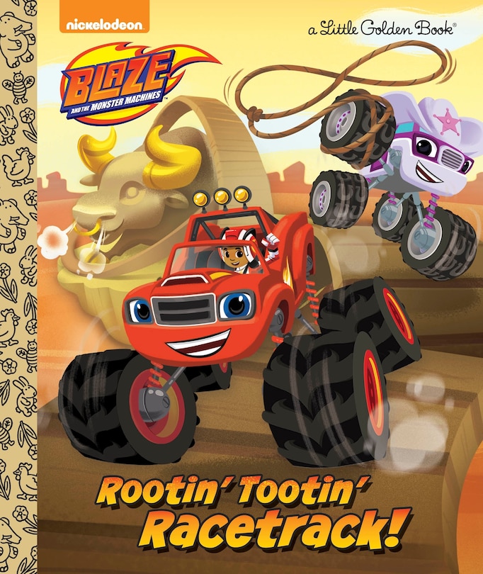 Couverture_Rootin' Tootin' Racetrack! (blaze And The Monster Machines)