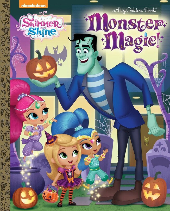 Front cover_Monster Magic! (shimmer And Shine)