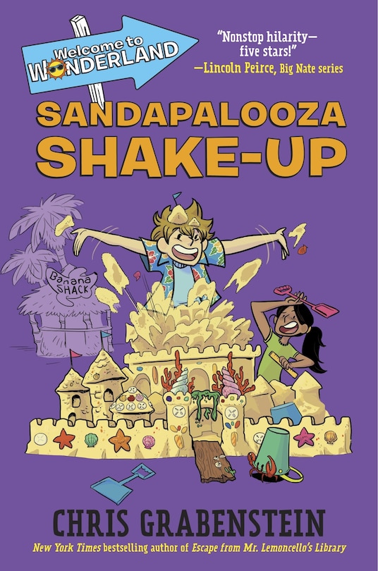 Front cover_Welcome To Wonderland #3: Sandapalooza Shake-up