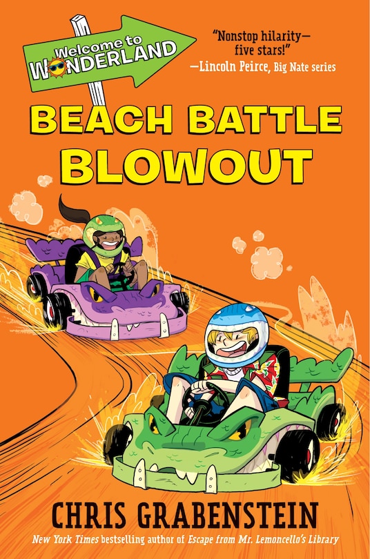 Front cover_Welcome To Wonderland #4: Beach Battle Blowout