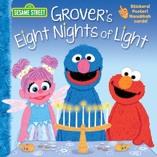 Front cover_Grover's Eight Nights Of Light (sesame Street)