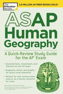 Couverture_Asap Human Geography: A Quick-review Study Guide For The Ap Exam