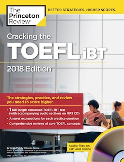 Couverture_Cracking The Toefl Ibt With Audio Cd, 2018 Edition