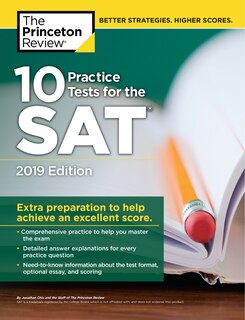 Front cover_10 Practice Tests For The Sat, 2019 Edition